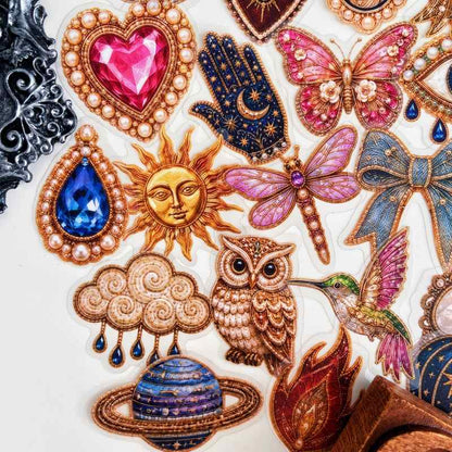 Jewel Charm Sticker 50PCS