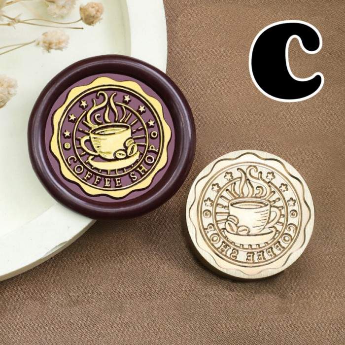 Coffee Brew Sealing Wax Stamp