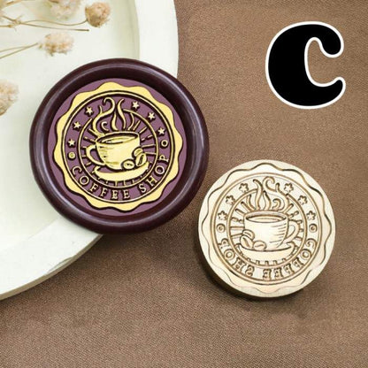 Coffee Brew Sealing Wax Stamp