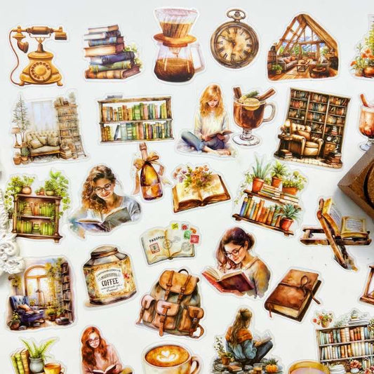 Cafe Solace Sticker 60PCS
