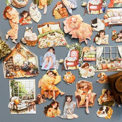 Life in Ease Sticker 100PCS