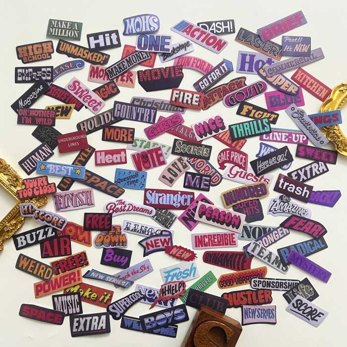 Old Dictionaries Sticker 120PCS