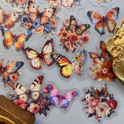 Crimson Wings Sticker 60PCS