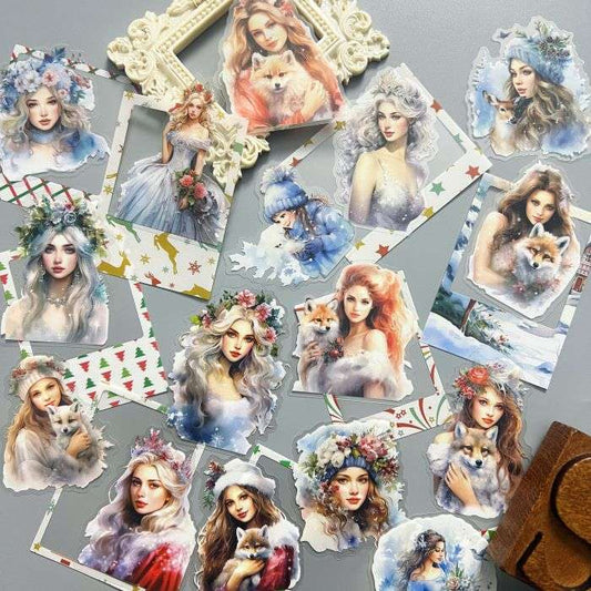 Snow Time Sticker 45PCS