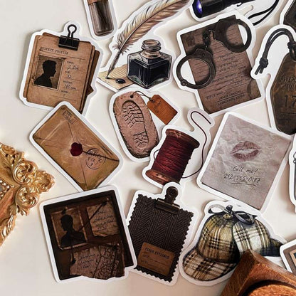 Mystery Clue Sticker 50PCS