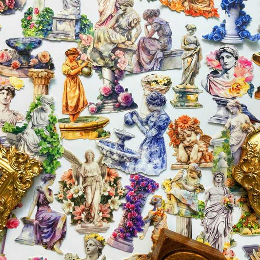 Roman Garden Sticker 90PCS