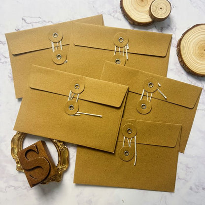 Kraft Paper Envelope 5PCS