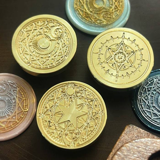 Magic Glyph Sealing Wax Stamp