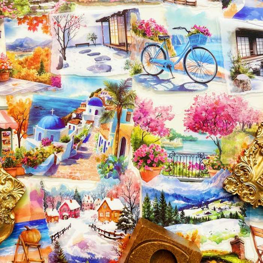 String Year Sticker 40PCS
