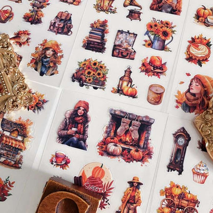 Autumn Daydream Sticker 6PCS