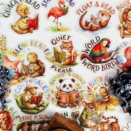 Critter Read Sticker 50PCS