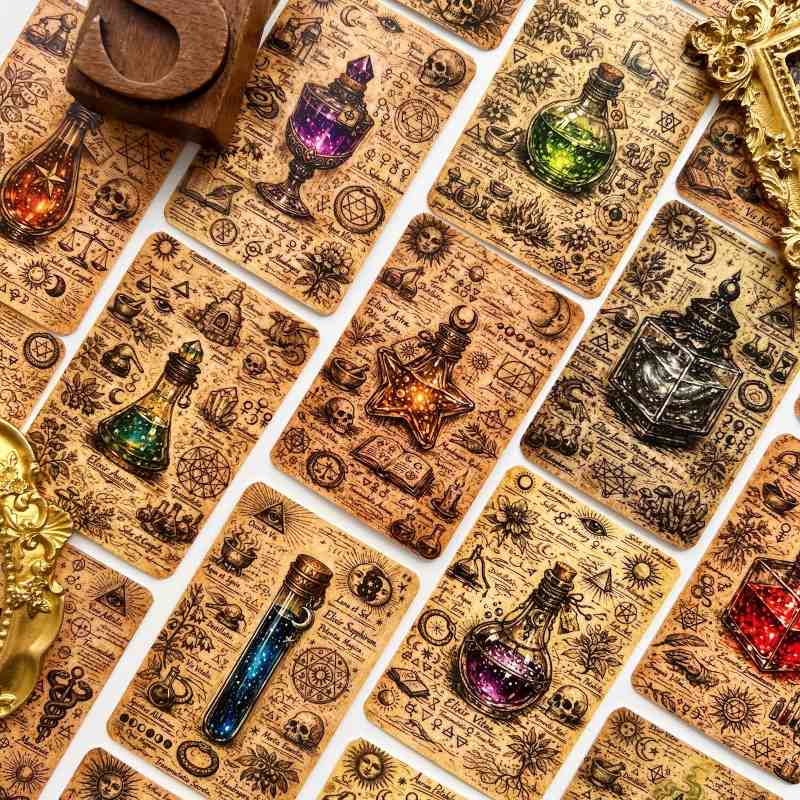 Alchemy Bottle Art Cards 36PCS