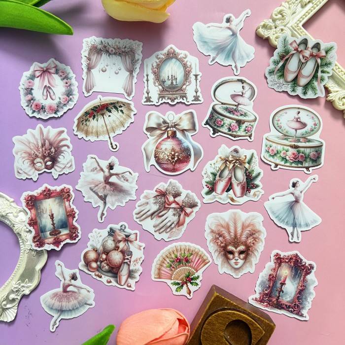 Pink Pointe Sticker 20PCS