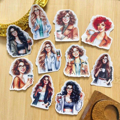 Stylish Sips Sticker 20PCS