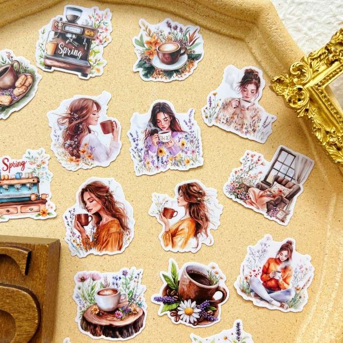 Latte Lily Sticker 20PCS