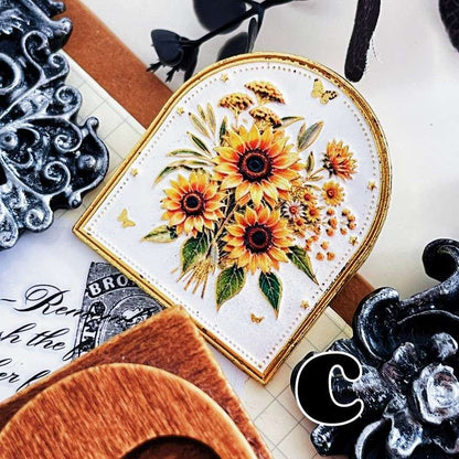 Gilded Garden Brass Paper Clip