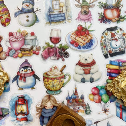 Snowday Picks Sticker 50PCS