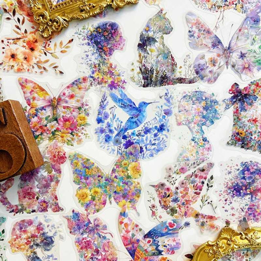 Flower World Sticker 40PCS