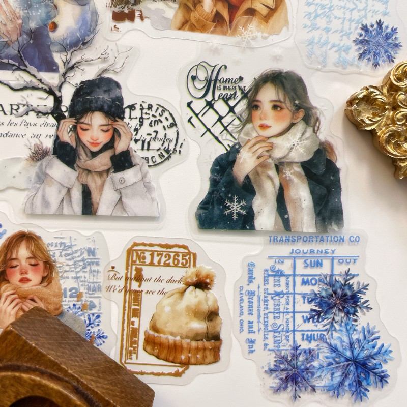 Warm In Winter Sticker 24PCS