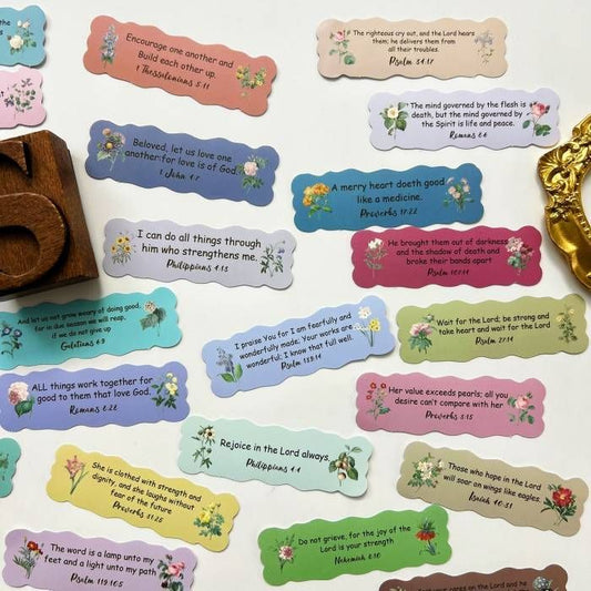 Bible Verse Sticker 50PCS