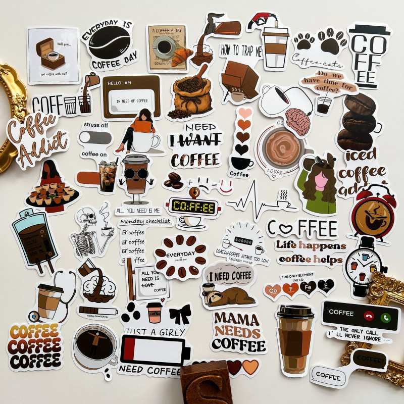 Bean Lover Sticker 50PCS