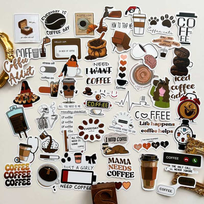Bean Lover Sticker 50PCS