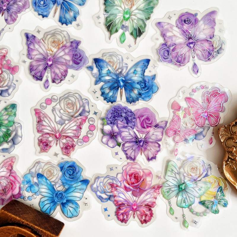 Crystal Wings Sticker 40PCS