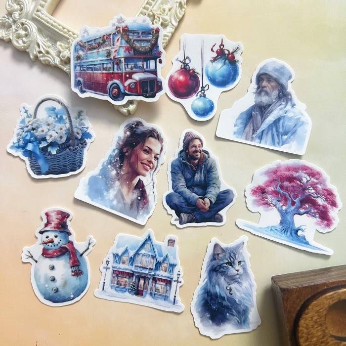 Snowland Christmas Sticker 20PCS