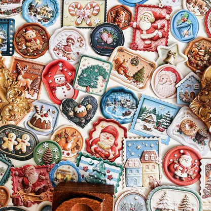 Christmas Interlude Sticker 90PCS