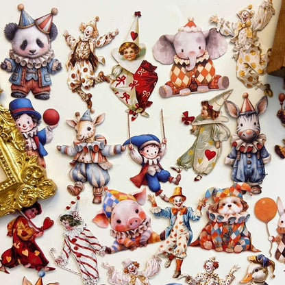 Circus Parade Sticker 48PCS