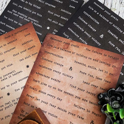 Classic Font Stickers