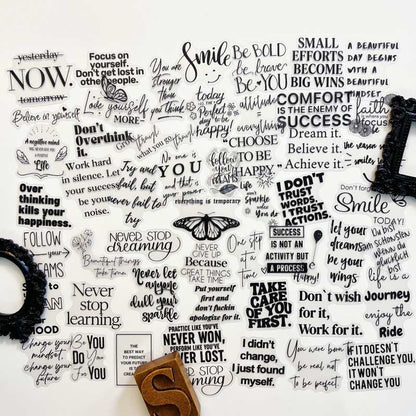Rise Words Sticker 50PCS