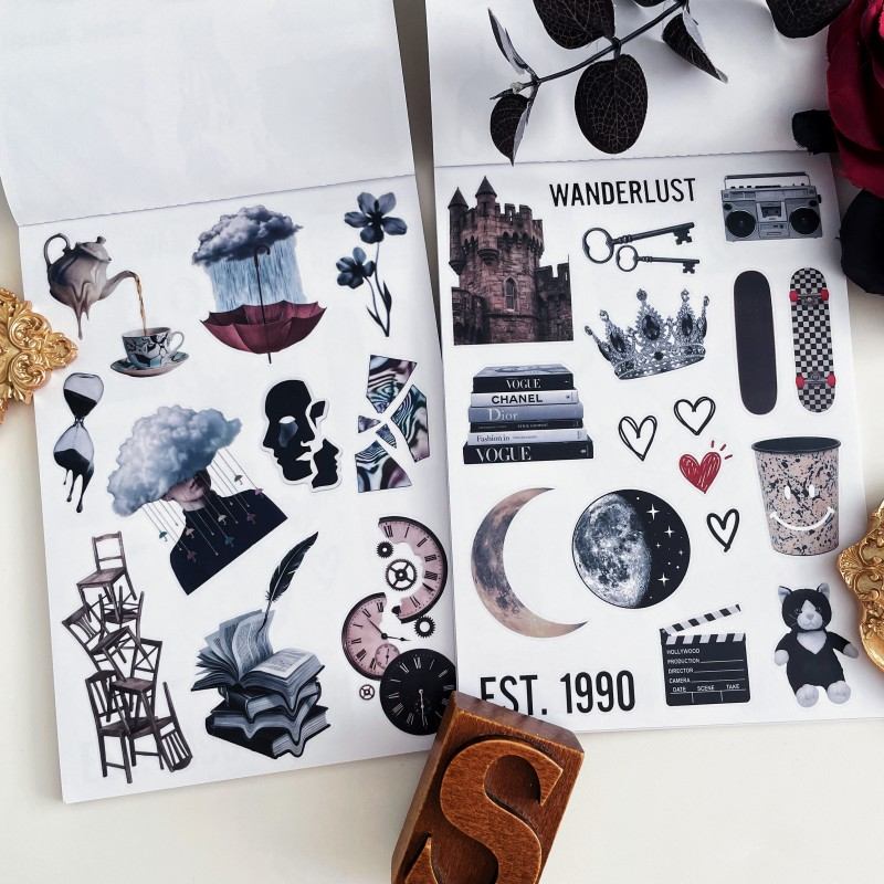 Old Soul Stories Sticker Book 20Sheets