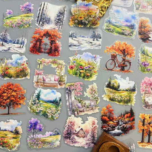 Mountain Serenity Sticker 40PCS