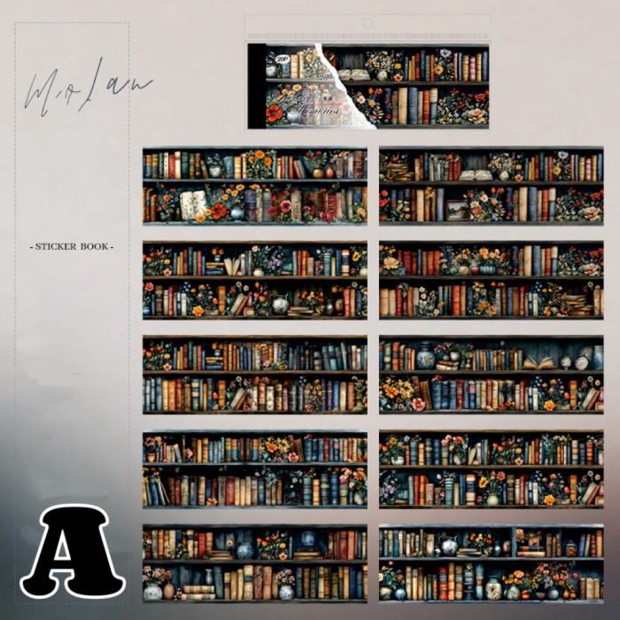 Book Haven Sticker Book 20Sheets