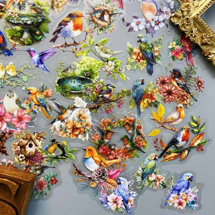 Bird Collection Sticker 90PCS