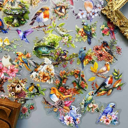 Bird Collection Sticker 90PCS