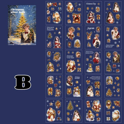 Captured Christmas Eve Sticker Book 20Sheets