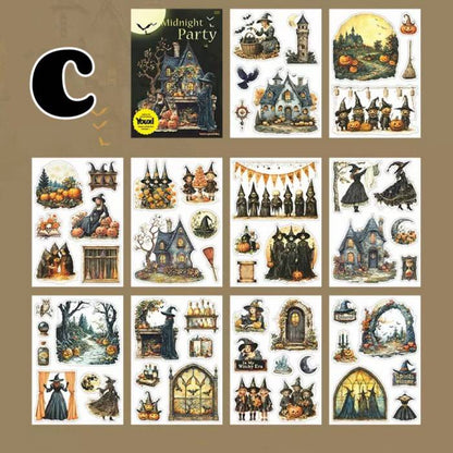 Midnight Bash Sticker Book 20Sheets