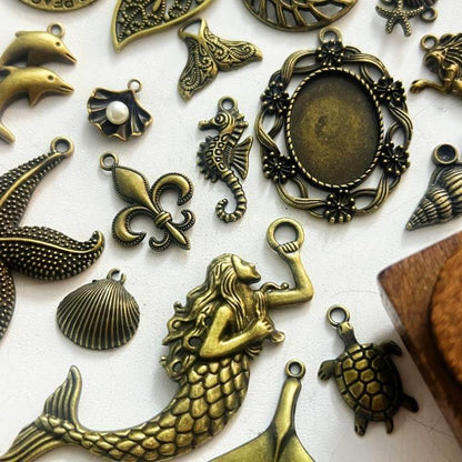 Ocean Mermaid Charm 18PCS