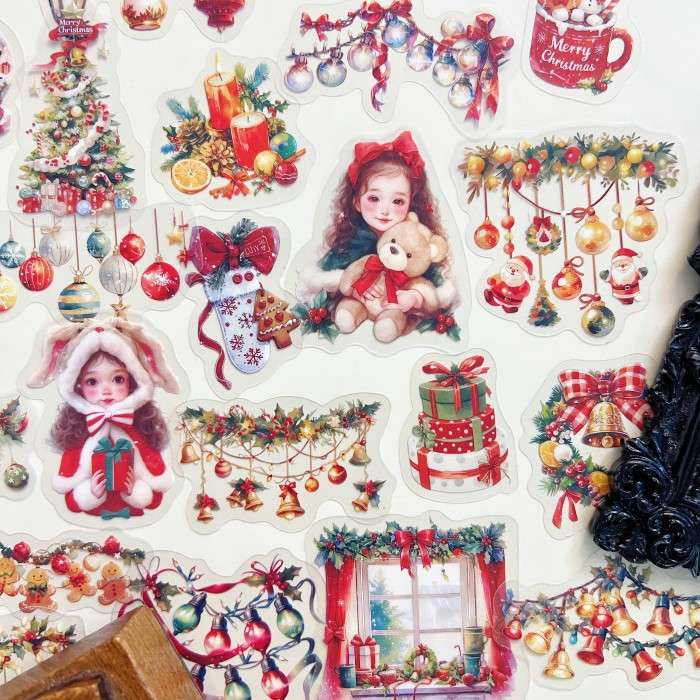 Cozy Sparkle Sticker 30PCS