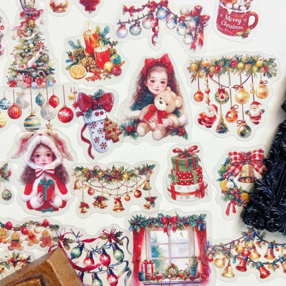Cozy Sparkle Sticker 30PCS