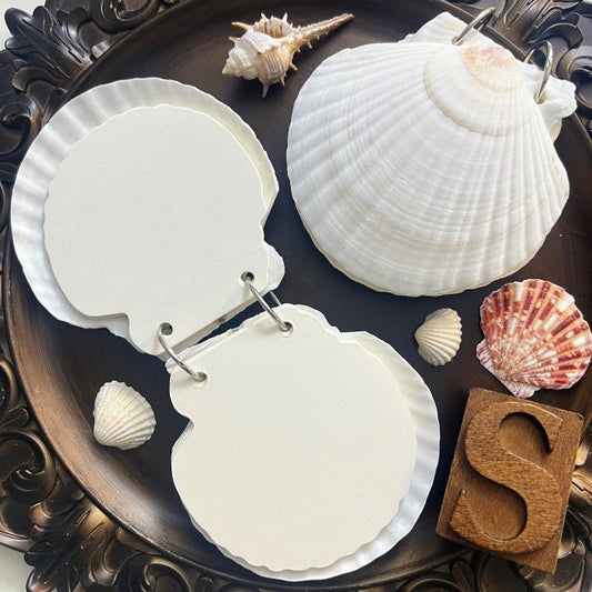 Scallop Shell Notebook