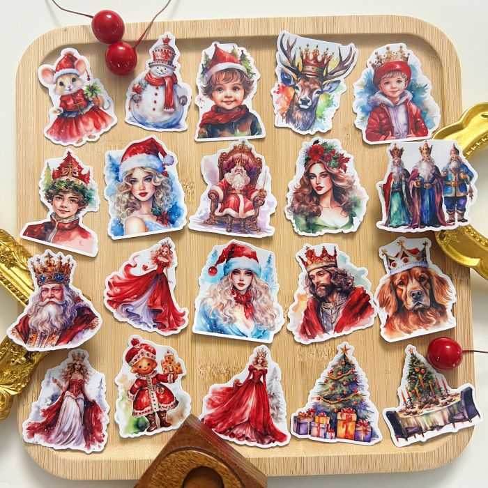 Christmas Royalty Sticker 20PCS