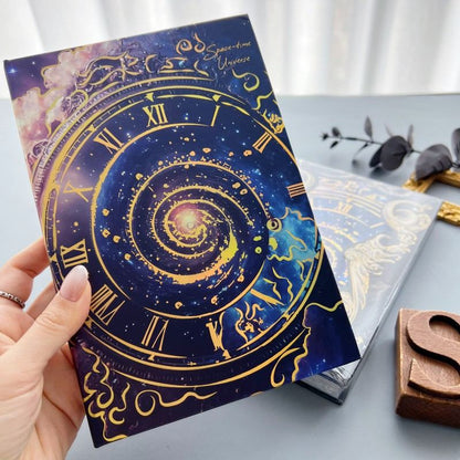 Cosmic Clock Illustrated Notebook