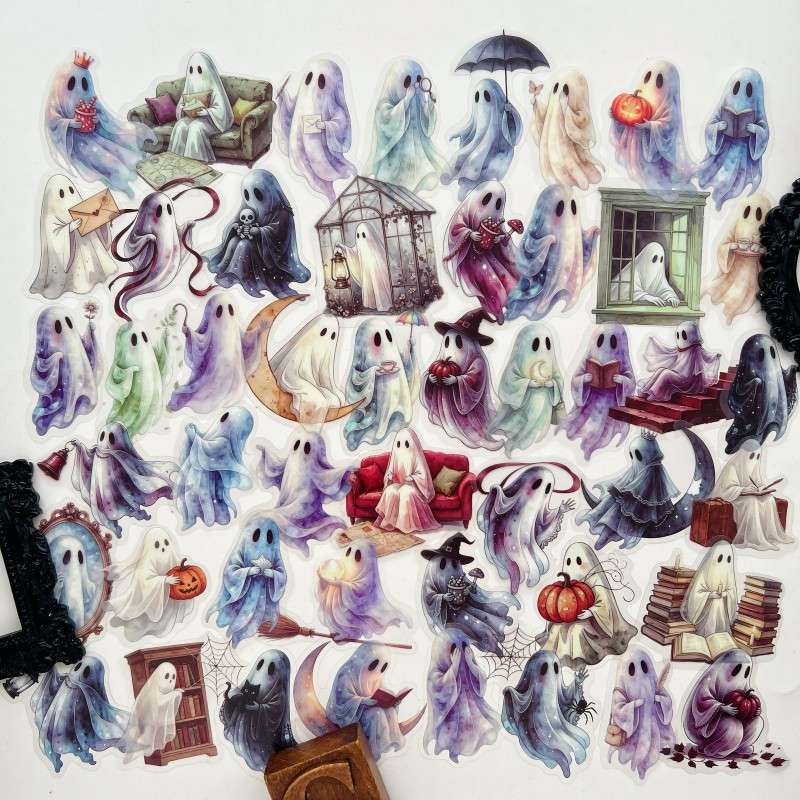 Gentle Hauntings Sticker 48PCS