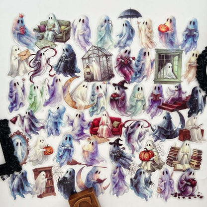 Gentle Hauntings Sticker 48PCS