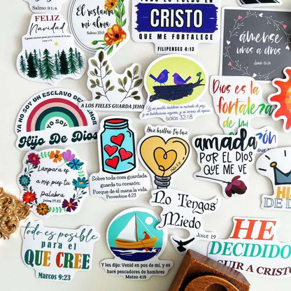 Spanish Grace Decals Sticker 50PCS