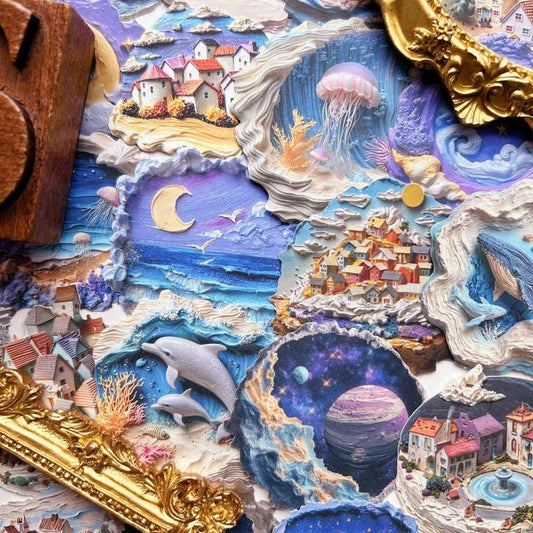 Starlit Shores Sticker 30PCS