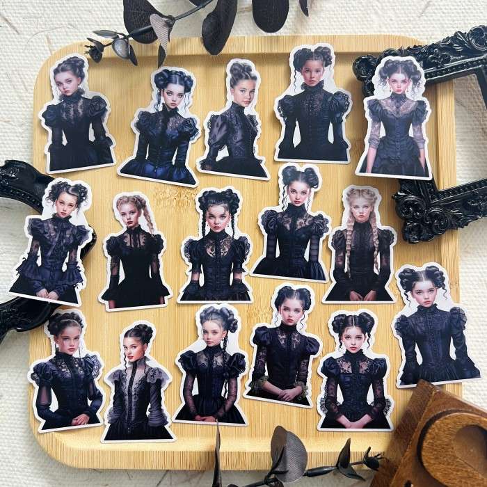 Gothic Darlings Sticker 16PCS